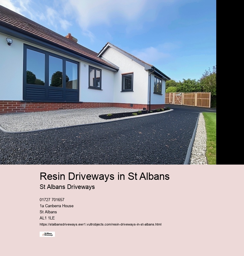 Resin Driveways in St Albans